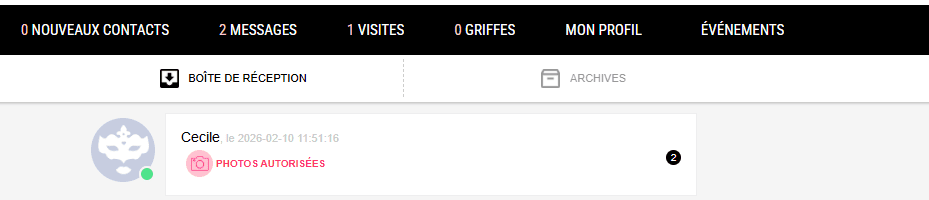 Nous venons de nous inscrire et nous avons déjà des photos explicites, youpi !