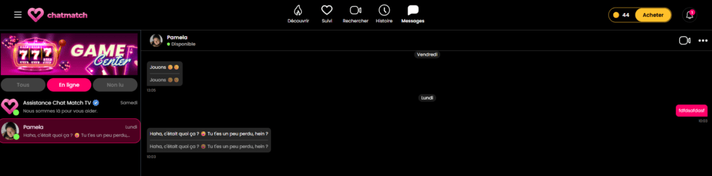 Comment fonctionne Chatmatch.tv