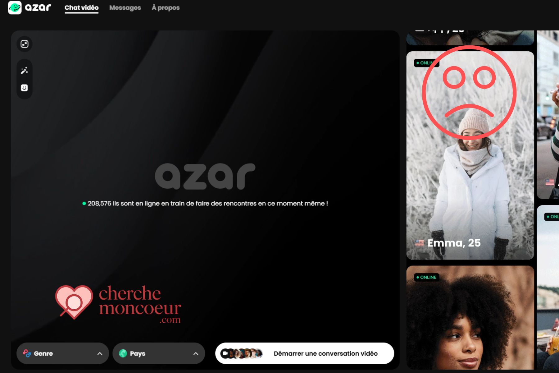 Le Piège Doré d'Azarlive.com : Véritables Rencontres ou Gouffre Financier ? 3 azar live arnaque