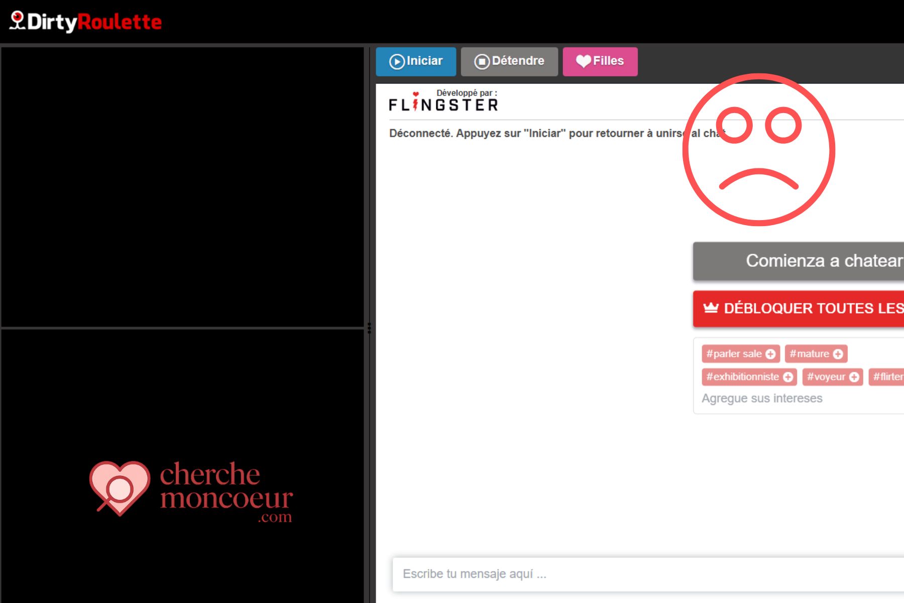 dirty roulette Arnaque