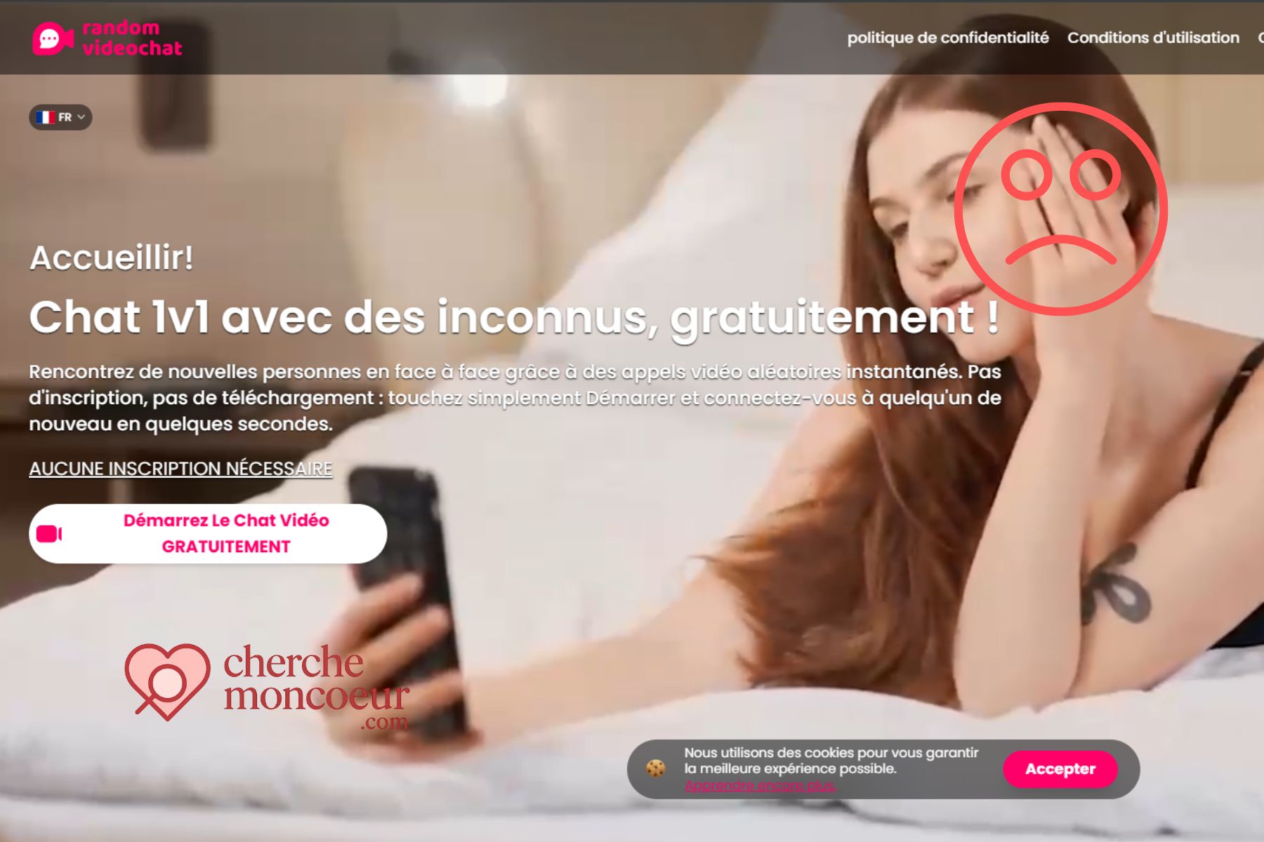 Randomvideochat.tv - L’arnaque à la webcam qui veut te faire les poches. 4 randomvideochat Arnaque