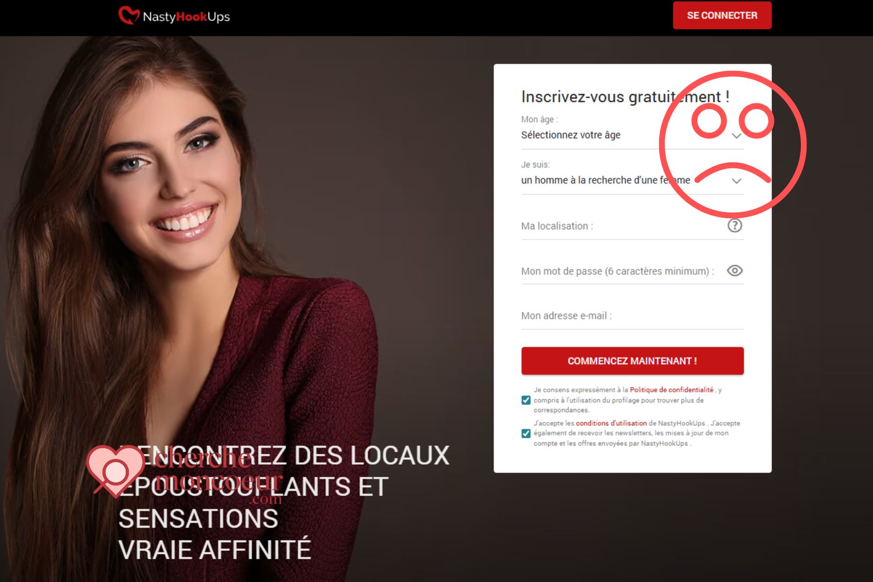 nasty hook ups Arnaque